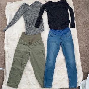 Maternity clothing bundle - size XS/S